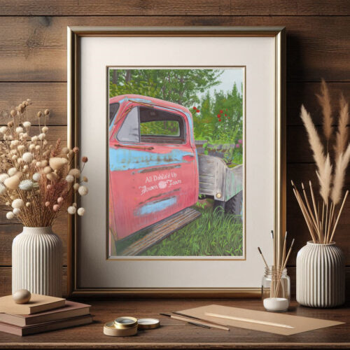 Old Flower Truck