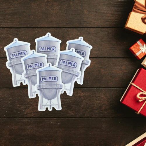 Palmer Water Tower - Sticker