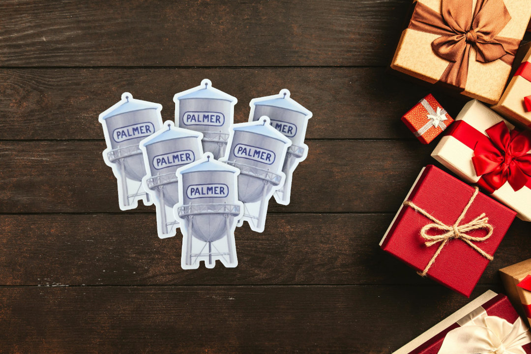 Palmer Water Tower - Sticker