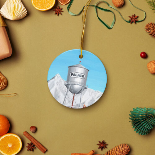 Fall In Palmer - Ceramic Ornament