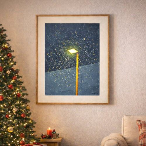 First Snow - Art Print