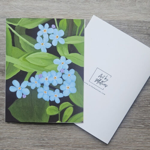 Forget-Me-Not - Note Card