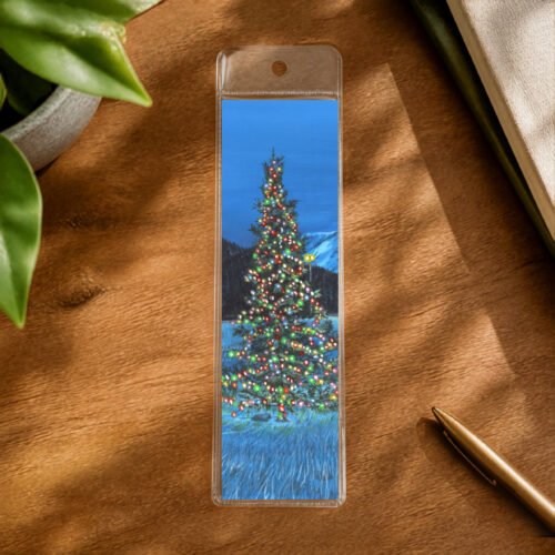 Glenn Highway Christmas Tree - Bookmark