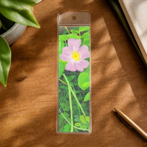 Pink Flower - Bookmark